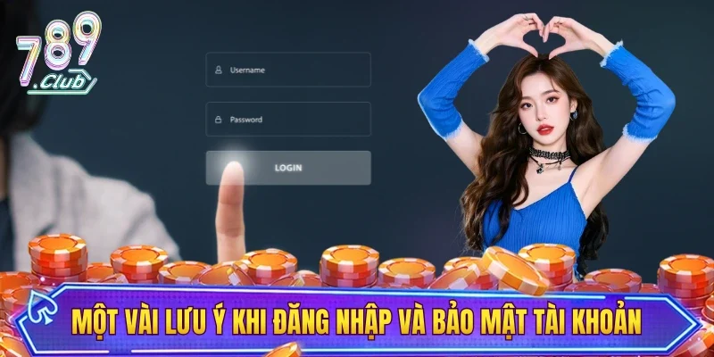 Một vài lưu ý khi đăng nhập và bảo mật tài khoản