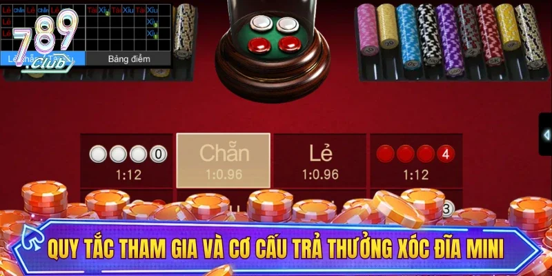 Quy tắc tham gia và cơ cấu trả thưởng của xóc đĩa mini